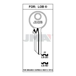 Llave en bruto JMA LB-4D – vista agrupada