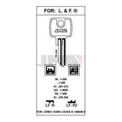 Llave en bruto JMA LF-1D – vista agrupada