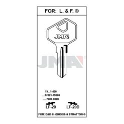 Llave en bruto JMA LF-20D – vista agrupada