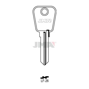 Llave en bruto JMA LF-26