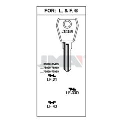 Llave en bruto JMA LF-33D – vista agrupada