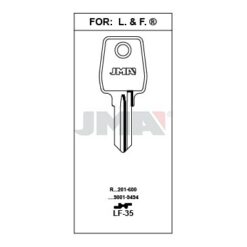Llave en bruto JMA LF-35 – vista agrupada