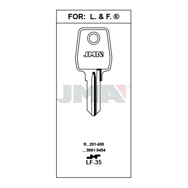 Llave en bruto JMA LF-35 – vista agrupada