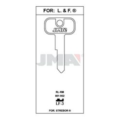 Llave en bruto JMA LF-3 – vista agrupada