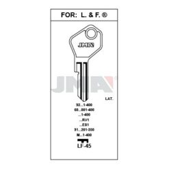 Llave en bruto JMA LF-45 – vista agrupada