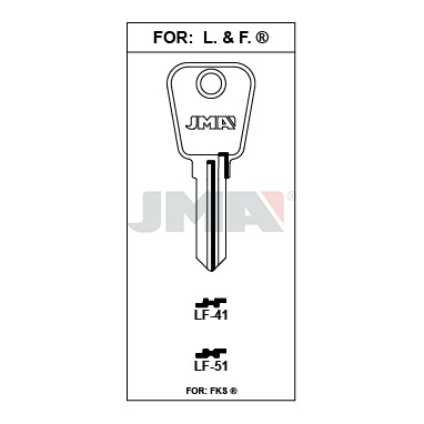 Llave en bruto JMA LF-51 – vista agrupada
