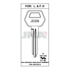 Llave en bruto JMA LF-SL – vista agrupada