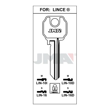 Llave en bruto JMA LIN-10I – vista agrupada