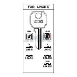 Llave en bruto JMA LIN-14D – vista agrupada