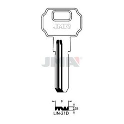 Llave en bruto JMA LIN-21D