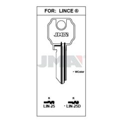 Llave en bruto JMA LIN-25D – vista agrupada