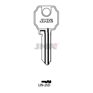 Llave en bruto JMA LIN-25D