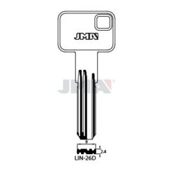 Llave en bruto JMA LIN-26D