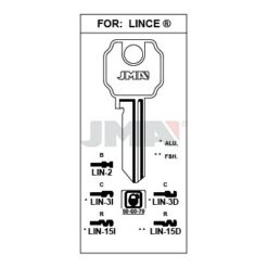 Llave en bruto JMA LIN-3I – vista agrupada