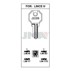 Llave en bruto JMA LIN-6I – vista agrupada