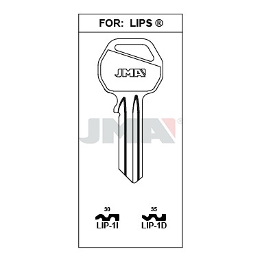 Llave en bruto JMA LIP-1I – vista agrupada