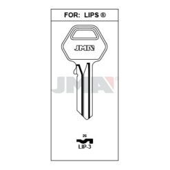 Llave en bruto JMA LIP-3 – vista agrupada