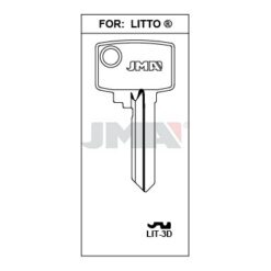 Llave en bruto JMA LIT-3D – vista agrupada