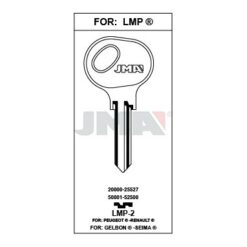 Llave en bruto JMA LMP-2 – vista agrupada
