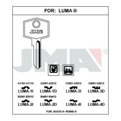 Llave en bruto JMA LUMA-2I – vista agrupada