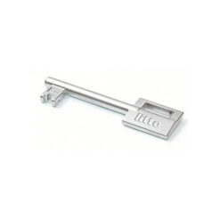Litto A1353 | Cerradura de gorja para puertas de interior | Distancia entre ejes 110 mm