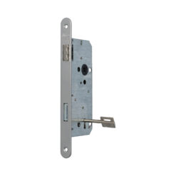 Litto A1390 | Cerradura de gorja | Puertas de madera | Distancia entre ejes 90 mm