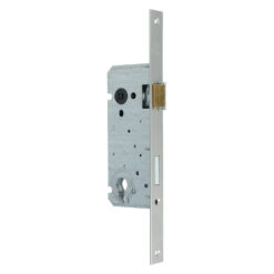 Litto A2609 | Cerradura para bombín para puertas de madera | Frente largo 304 mm
