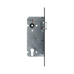 Litto A2653 | Cerradura para bombín | Frente negro mate