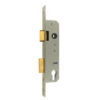Litto M2652 | Cerradura para bombín para puertas de hierro | Distancia entre ejes 110 mm