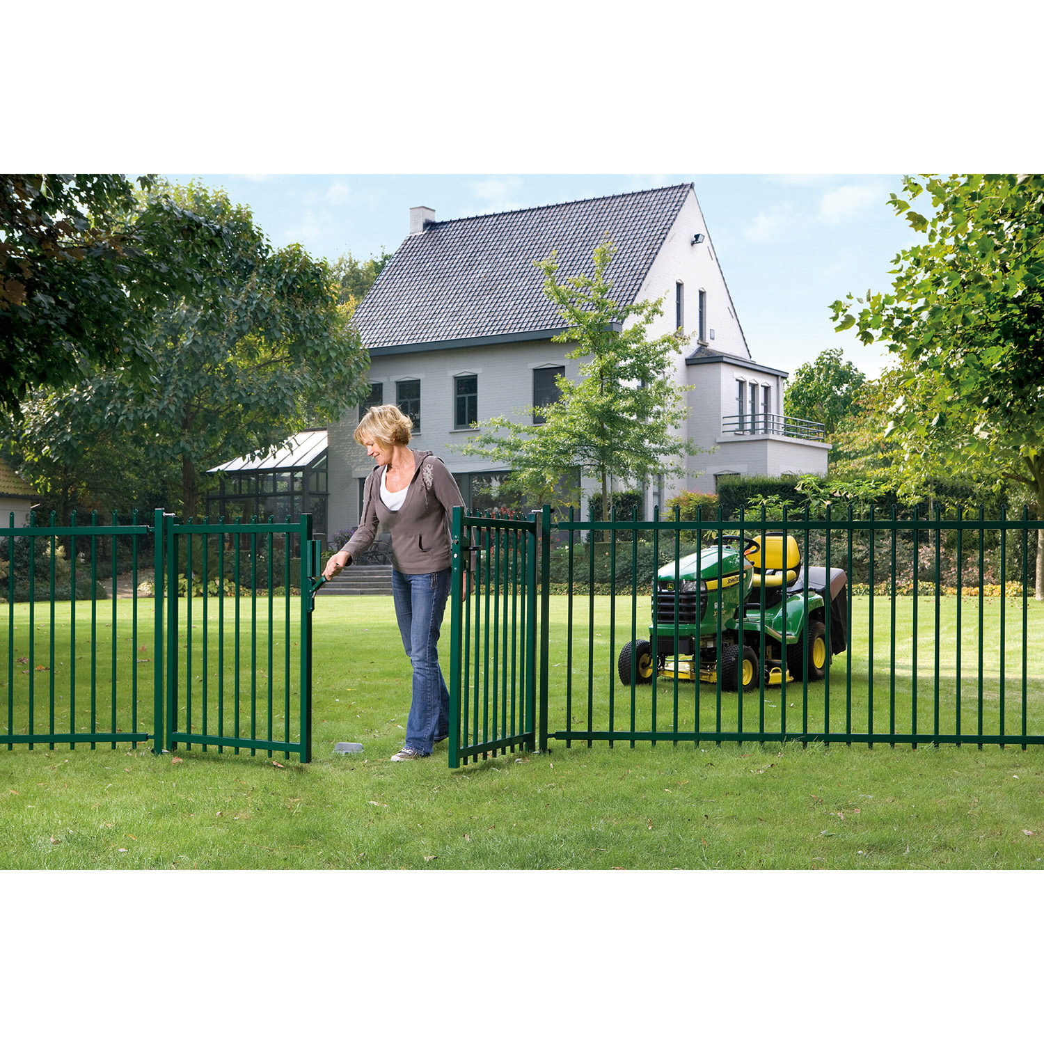Locinox CGS | Tope de suelo para cancelas de doble hoja | Perfiles 40-60 mm