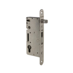 Locinox H-WOOD | Cerradura de embutir para cancelas de madera | Entrada 60 mm | Inox