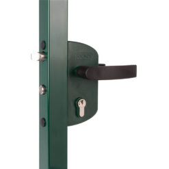 Locinox LAKZ | Cerradura de sobreponer para cancelas de jardín | Perfil 40 mm