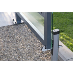 Locinox UNDER-GATE CATCHER | Retenedor de cancela inferior | Aluminio