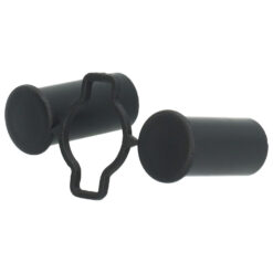 Locinox | Tapón embellecedor 28 mm | Negro | Por par