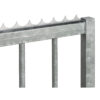 Locinox PKSG2000 | Peine antiescalada atornillable | 2 metros | Galvanizado en caliente