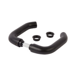 Locinox par de manillas 3006B | Aluminio anodizado negro