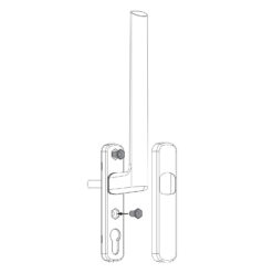 Maco 37884 | Casquillo roscado M6 | Para manilla de ventana y corredera - 2