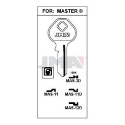 Llave en bruto JMA MAS-3D – vista agrupada