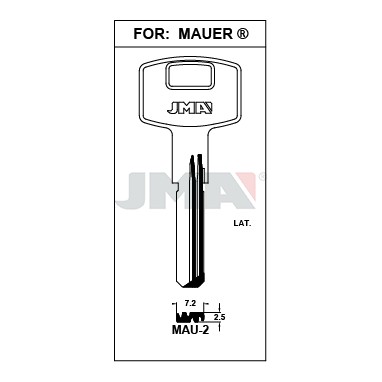 Llave en bruto JMA MAU-2 – vista agrupada
