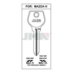 Llave en bruto JMA MAZ-1I – vista agrupada