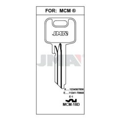 Llave en bruto JMA MCM-18D – vista agrupada