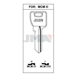 Llave en bruto JMA MCM-31 – vista agrupada