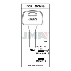 Llave en bruto JMA MCM-4SS – vista agrupada