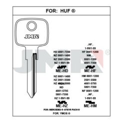Llave en bruto JMA ME-HM – vista agrupada