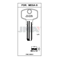 Llave en bruto JMA MEG-1D – vista agrupada