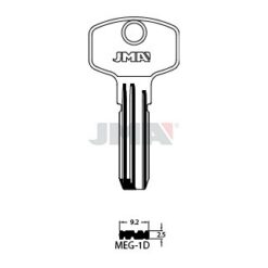 Llave en bruto JMA MEG-1D