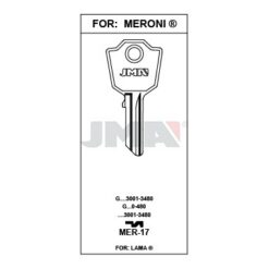 Llave en bruto JMA MER-17 – vista agrupada