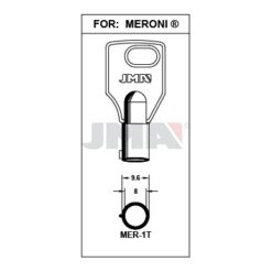 Llave en bruto JMA MER-1T – vista agrupada