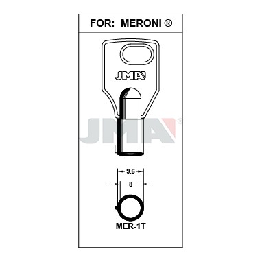Llave en bruto JMA MER-1T – vista agrupada
