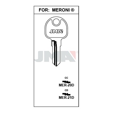 Llave en bruto JMA MER-20D – vista agrupada